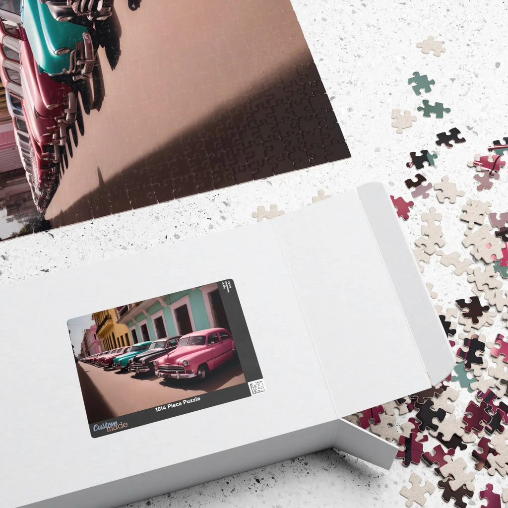 Jigsaw Puzzle: Classic Cars - Jigsaw Puzzle Studios - Box