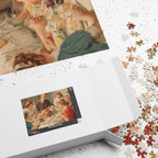 Jigsaw Puzzle: Vintage Thanksgiving Family Dinner - Jigsaw Puzzle Studios - Box