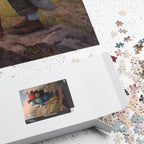 Customizable Jigsaw Puzzle: Hiking Cat - Jigsaw Puzzle Studios - Box
