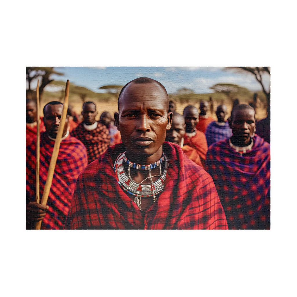 Jigsaw Puzzle: Maasai Warriors - Jigsaw Puzzle Studios - Main