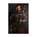 Customizable Jigsaw Puzzle: Scottish Bagpipe Player - Jigsaw Puzzle Studios - Main