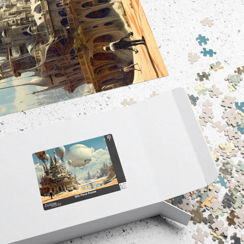 Jigsaw Puzzle: Fantasy Castle - Jigsaw Puzzle Studios - Box