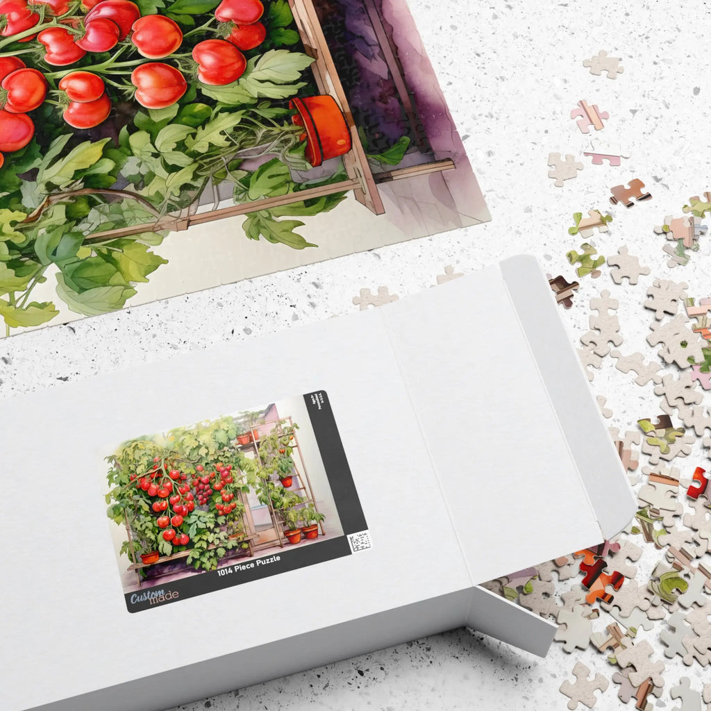 Jigsaw Puzzle: Tomato Garden - Jigsaw Puzzle Studios - Box