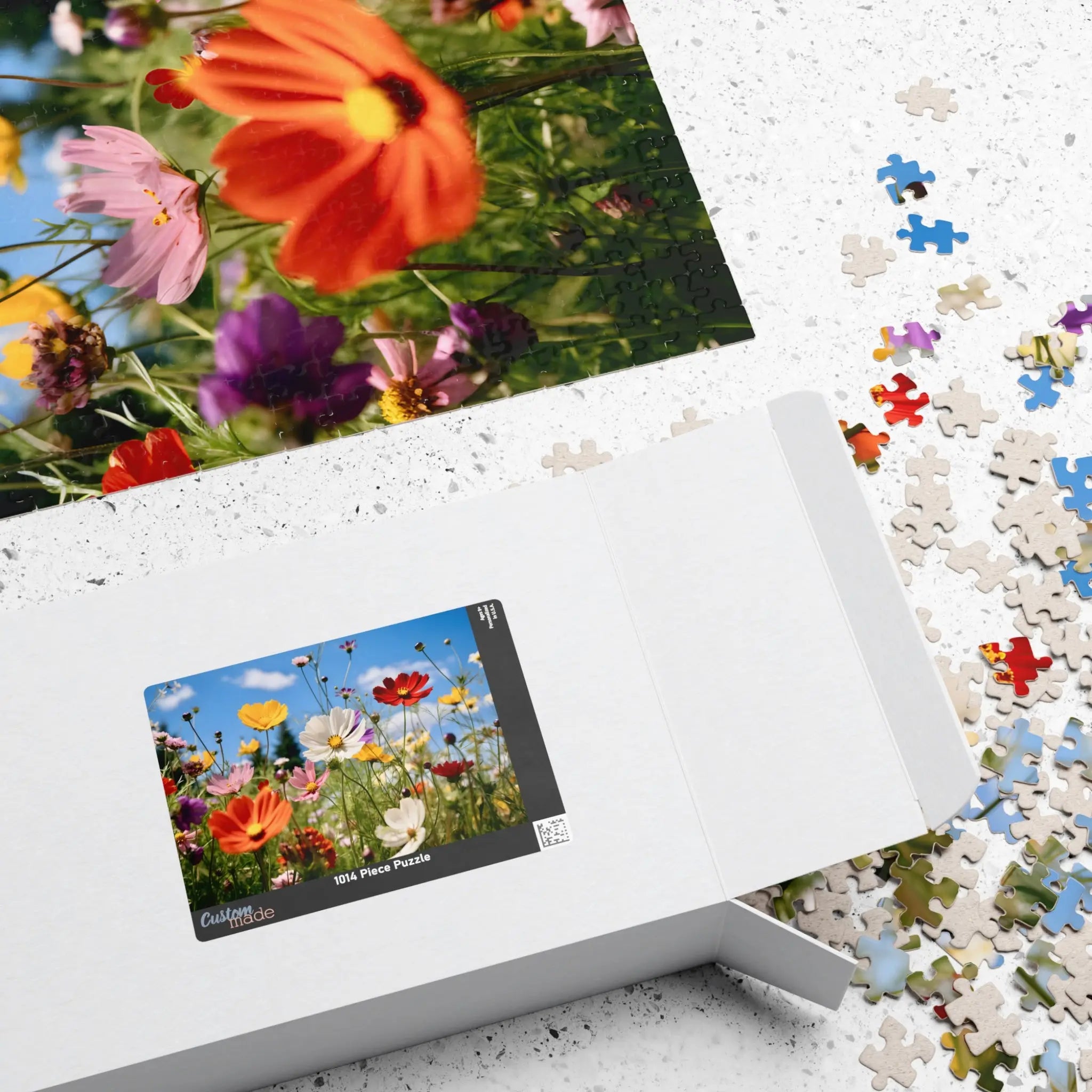 Jigsaw Puzzle: Wild Flower Color - Jigsaw Puzzle Studios - Box