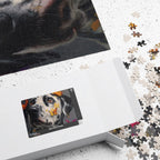Customizable Jigsaw Puzzle: Dalmatian & Butterflies - Jigsaw Puzzle Studios - Box