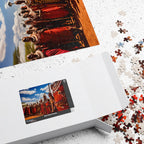 Jigsaw Puzzle: Samburu Ceremony in Kenya - Jigsaw Puzzle Studios - Box