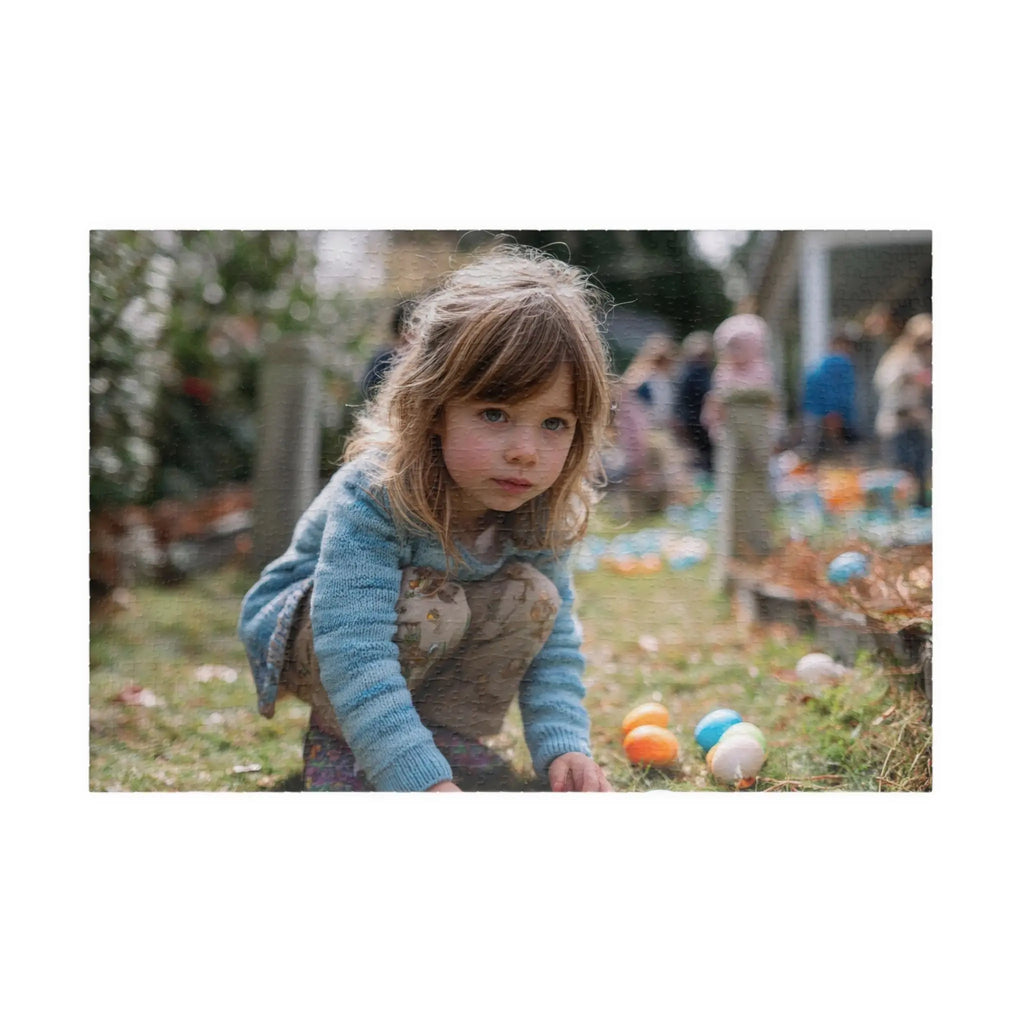 Customizable Jigsaw Puzzle: Easter Egg Hunt - Jigsaw Puzzle Studios - Main