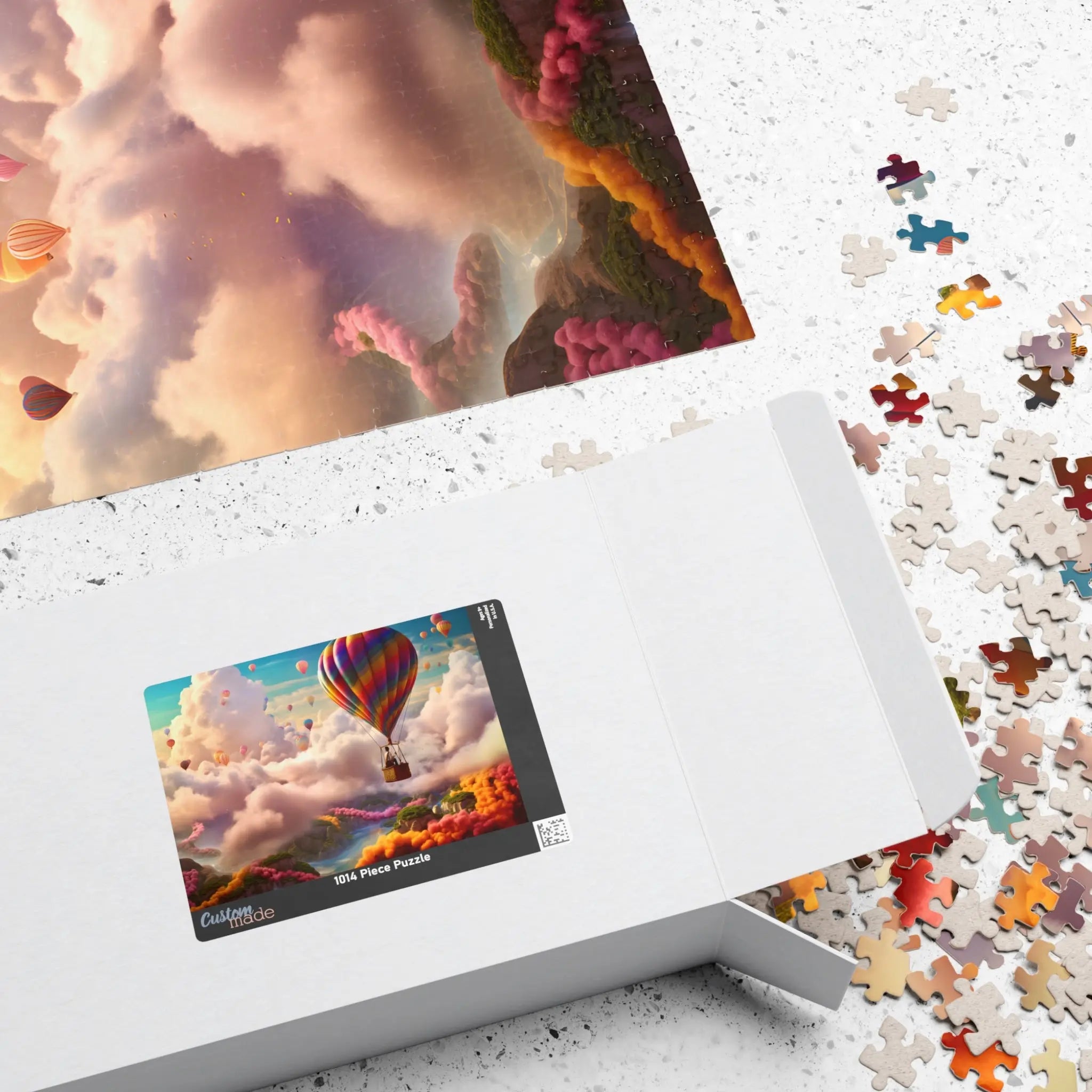 Jigsaw Puzzle: Color in the Sky - Jigsaw Puzzle Studios - Box