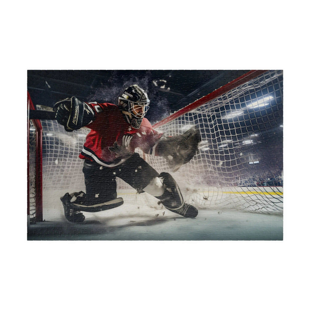 Jigsaw Puzzle: Hockey Goalie - Jigsaw Puzzle Studios - Main