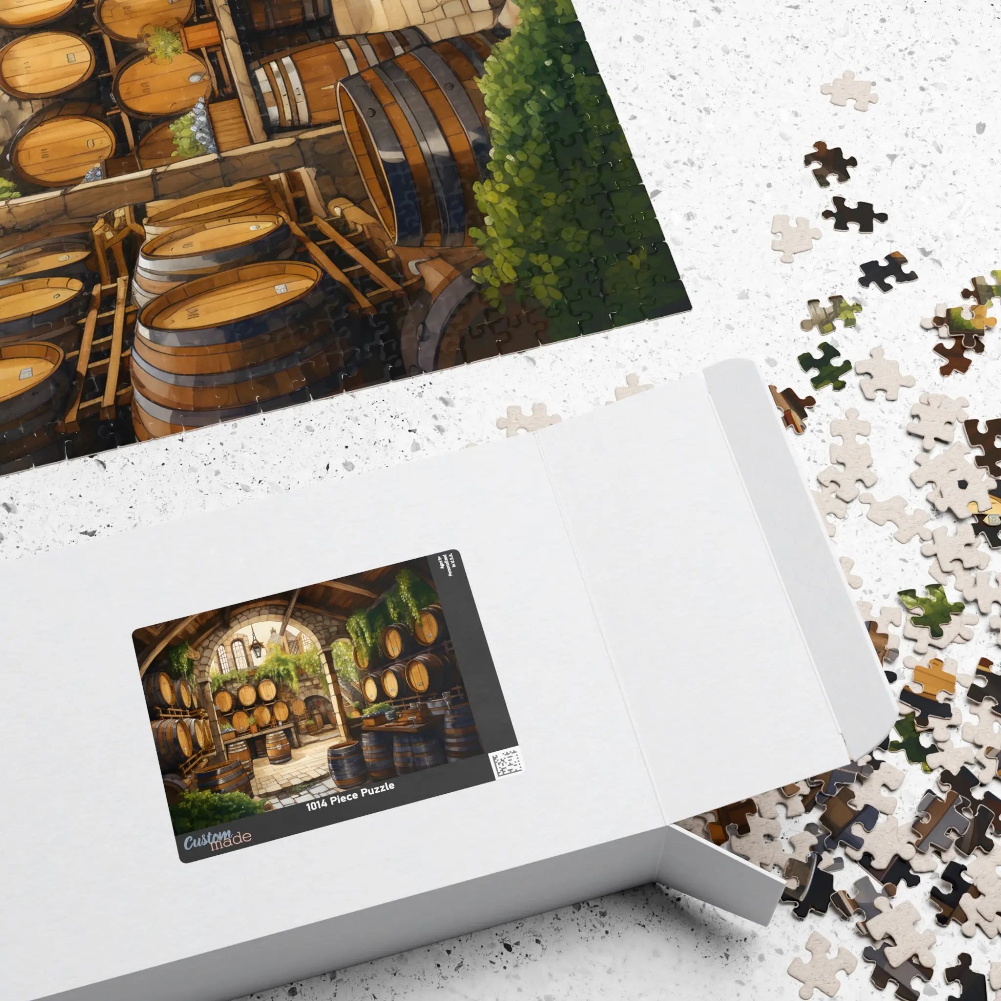 Jigsaw Puzzle: French Winery - Jigsaw Puzzle Studios - Box