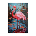 Customizable Jigsaw Puzzle: Flamingo Mosaic - Jigsaw Puzzle Studios - Main