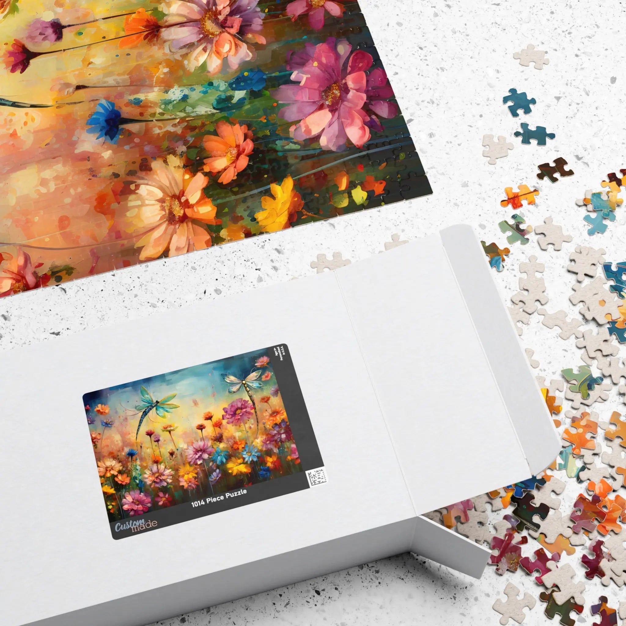 Jigsaw Puzzle: Playful Dragonflies - Jigsaw Puzzle Studios - Box