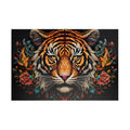 Customizable Jigsaw Puzzle: Tiger in Bloom - Jigsaw Puzzle Studios - Main