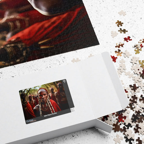 Jigsaw Puzzle: Afaris Tribe - Jigsaw Puzzle Studios - Box