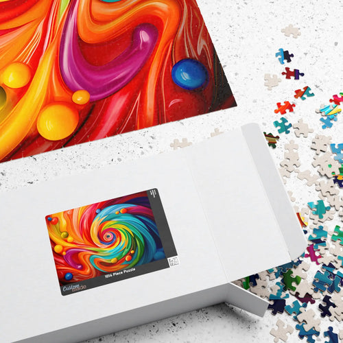 Jigsaw Puzzle: Candy Swirl - Jigsaw Puzzle Studios - Box
