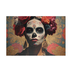 Customizable Jigsaw Puzzle: Day of the Dead Sugar Skull Woman - Jigsaw Puzzle Studios - Main
