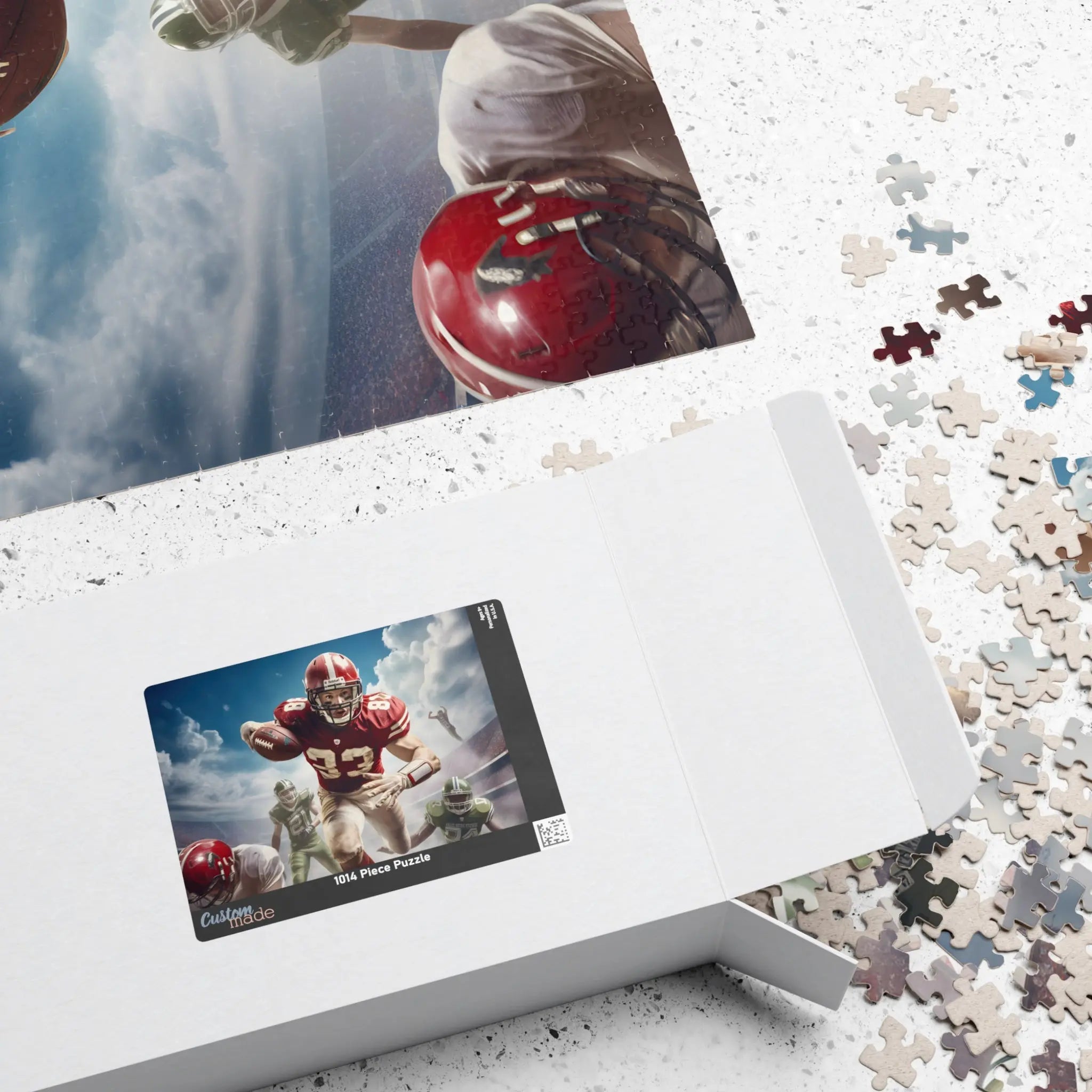 Jigsaw Puzzle: Football Run - Jigsaw Puzzle Studios - Box
