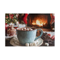 Jigsaw Puzzle: Cozy Hot Cocoa by the Fireplace - Jigsaw Puzzle Studios - Main
