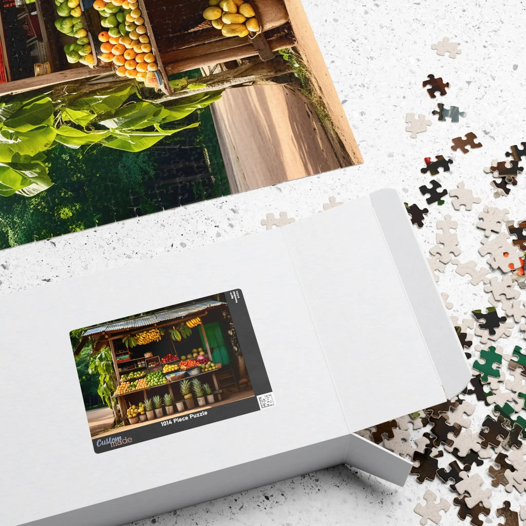 Jigsaw Puzzle: Fruit Stand - Jigsaw Puzzle Studios - Box
