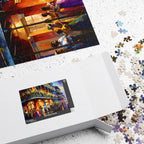 Jigsaw Puzzle: Bourbon Street Band - Jigsaw Puzzle Studios - Box
