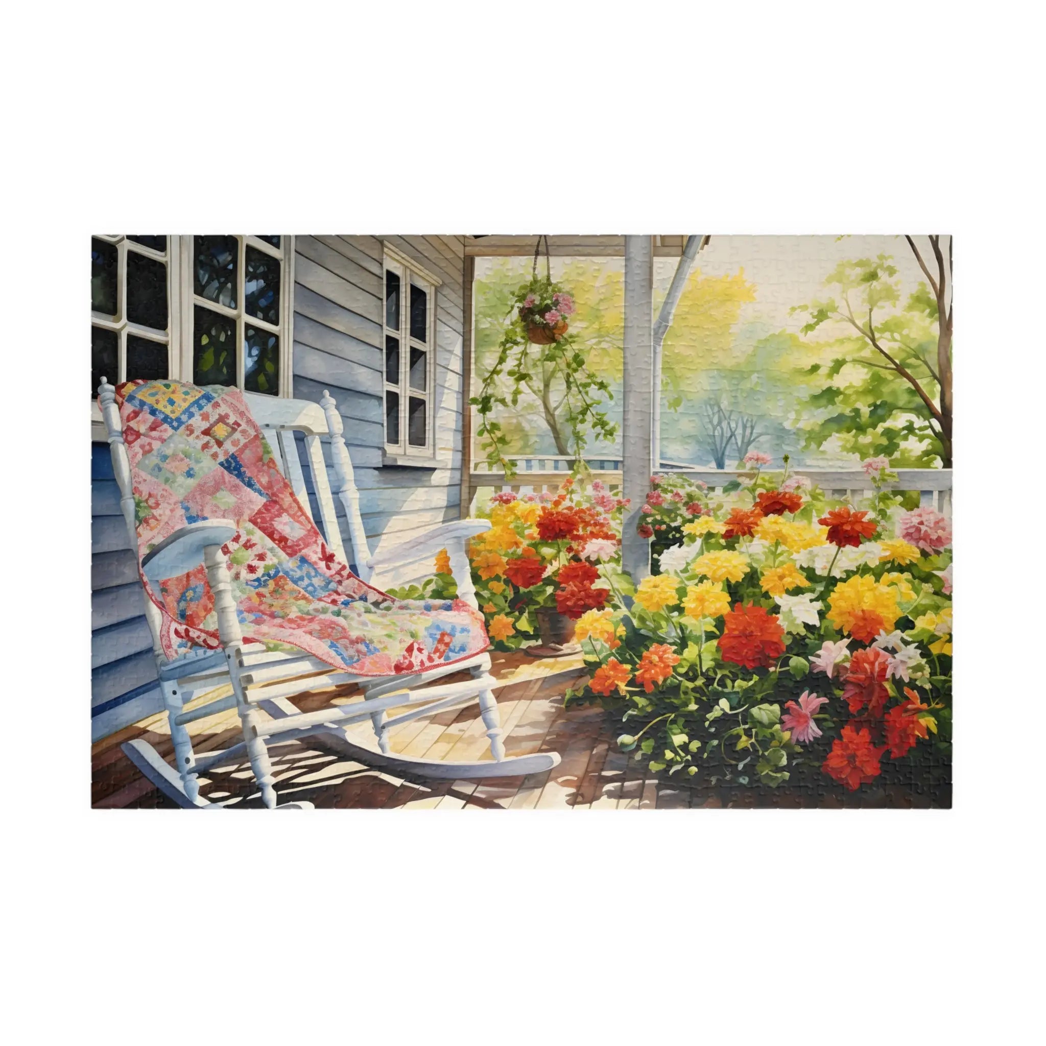 Jigsaw Puzzle: Peaceful Porch - Jigsaw Puzzle Studios - Main