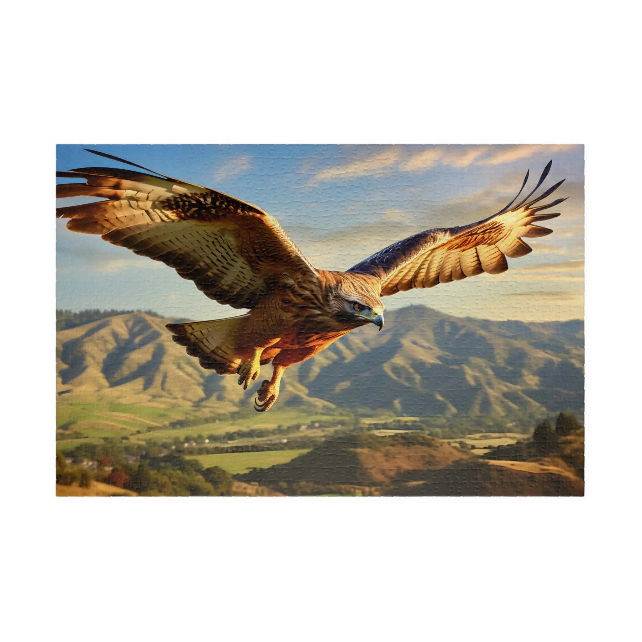Jigsaw Puzzle: Hawk in Flight - Jigsaw Puzzle Studios - Main