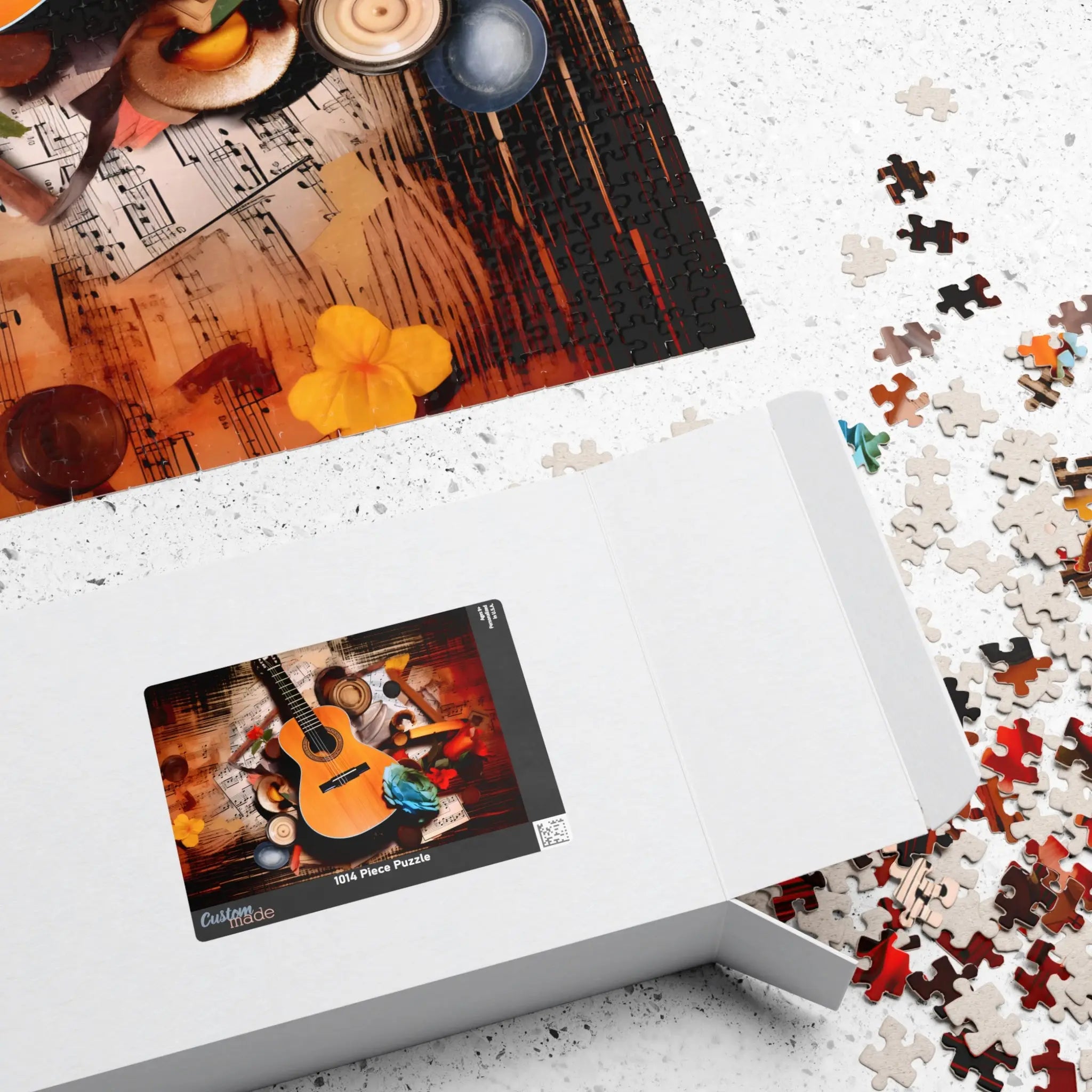 Jigsaw Puzzle: Guitar Display - Jigsaw Puzzle Studios - Box