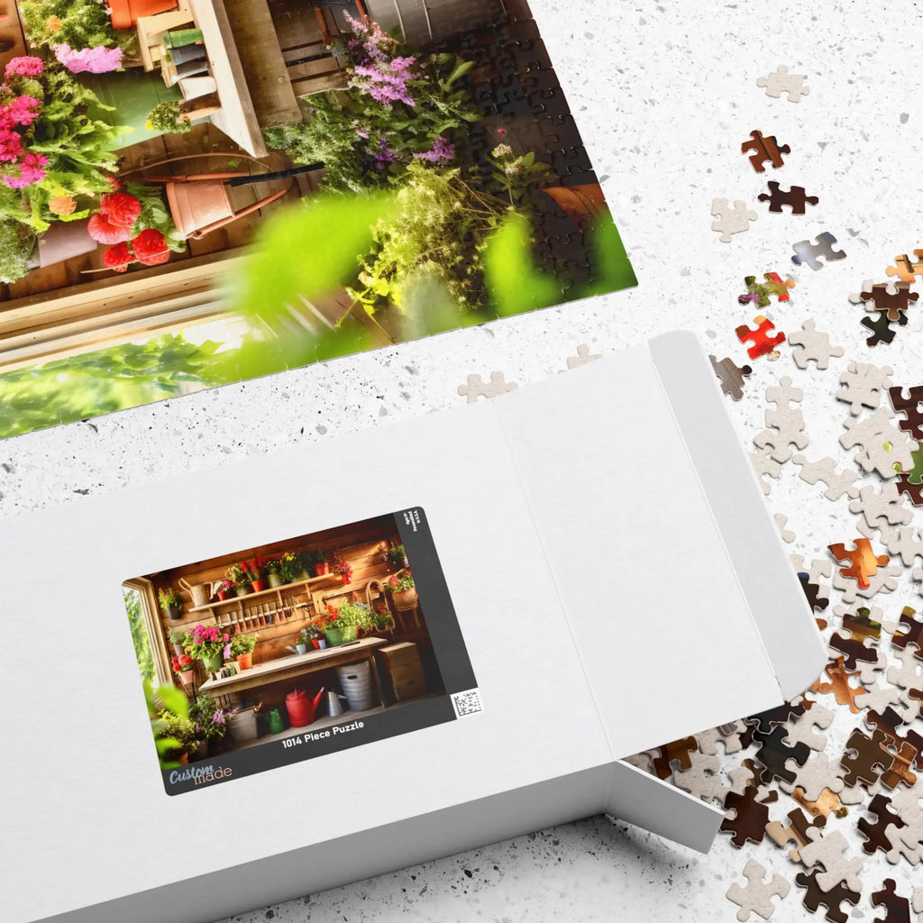 Jigsaw Puzzle: Garden Shed - Jigsaw Puzzle Studios - Box