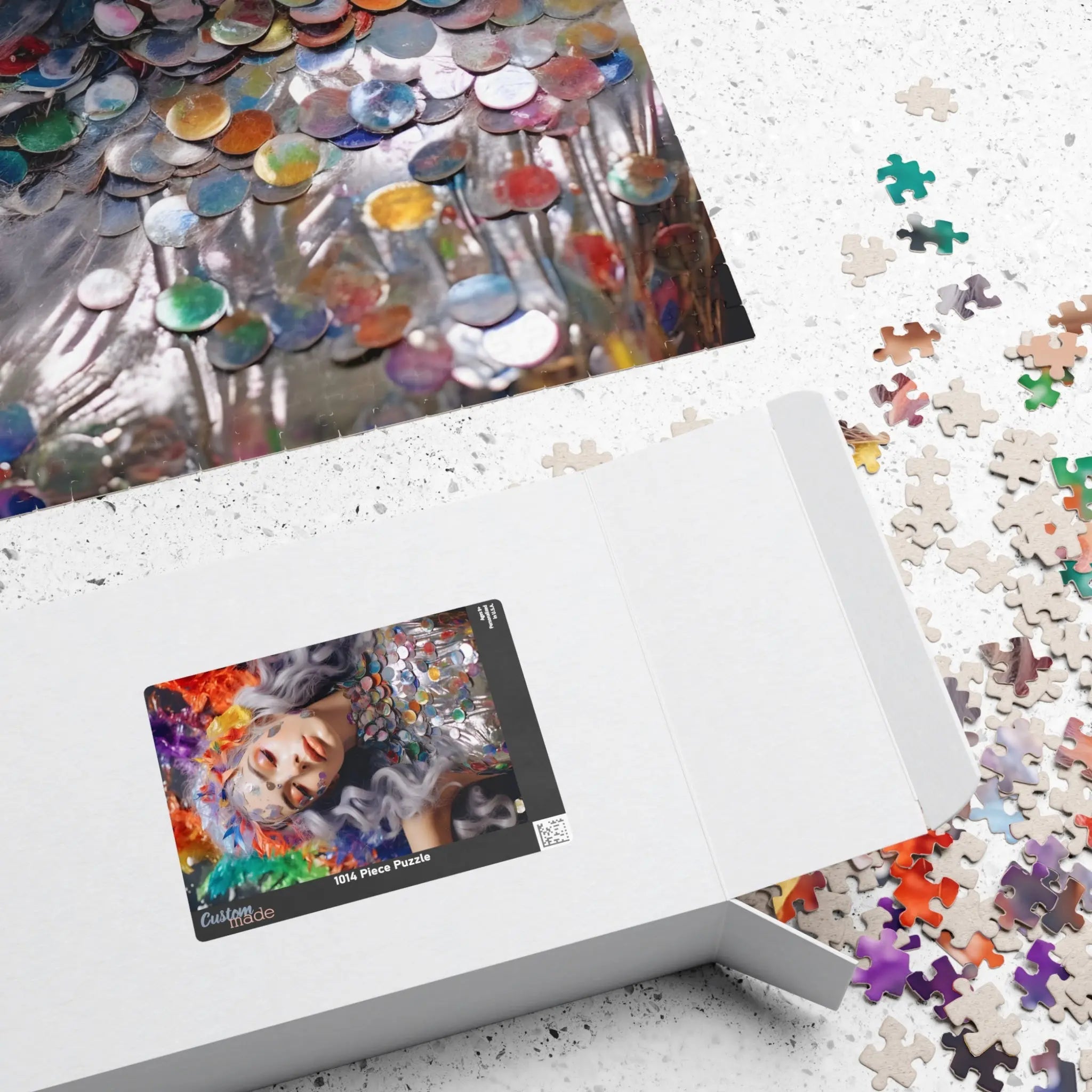 Customizable Jigsaw Puzzle: Joyful Chaos - Jigsaw Puzzle Studios - Box