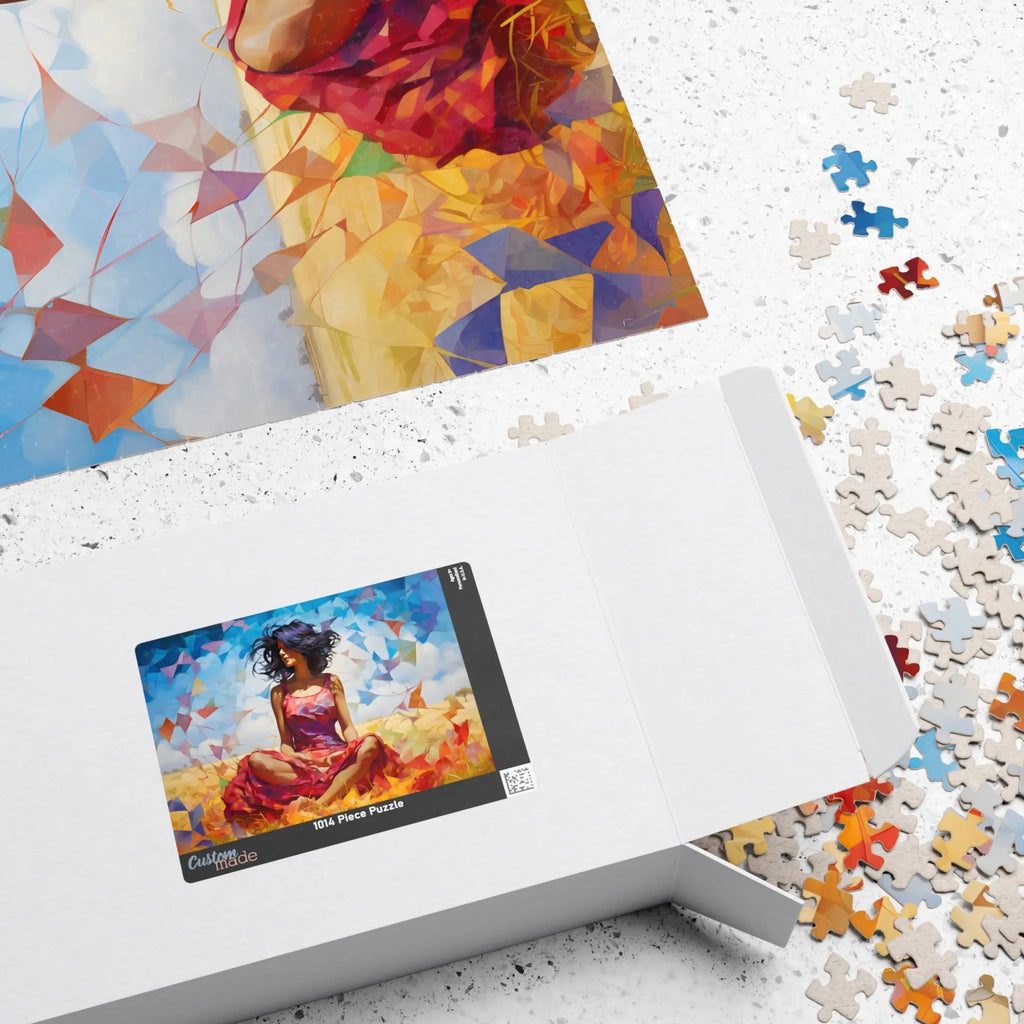 Customizable Jigsaw Puzzle: Electric Field - Jigsaw Puzzle Studios - Box