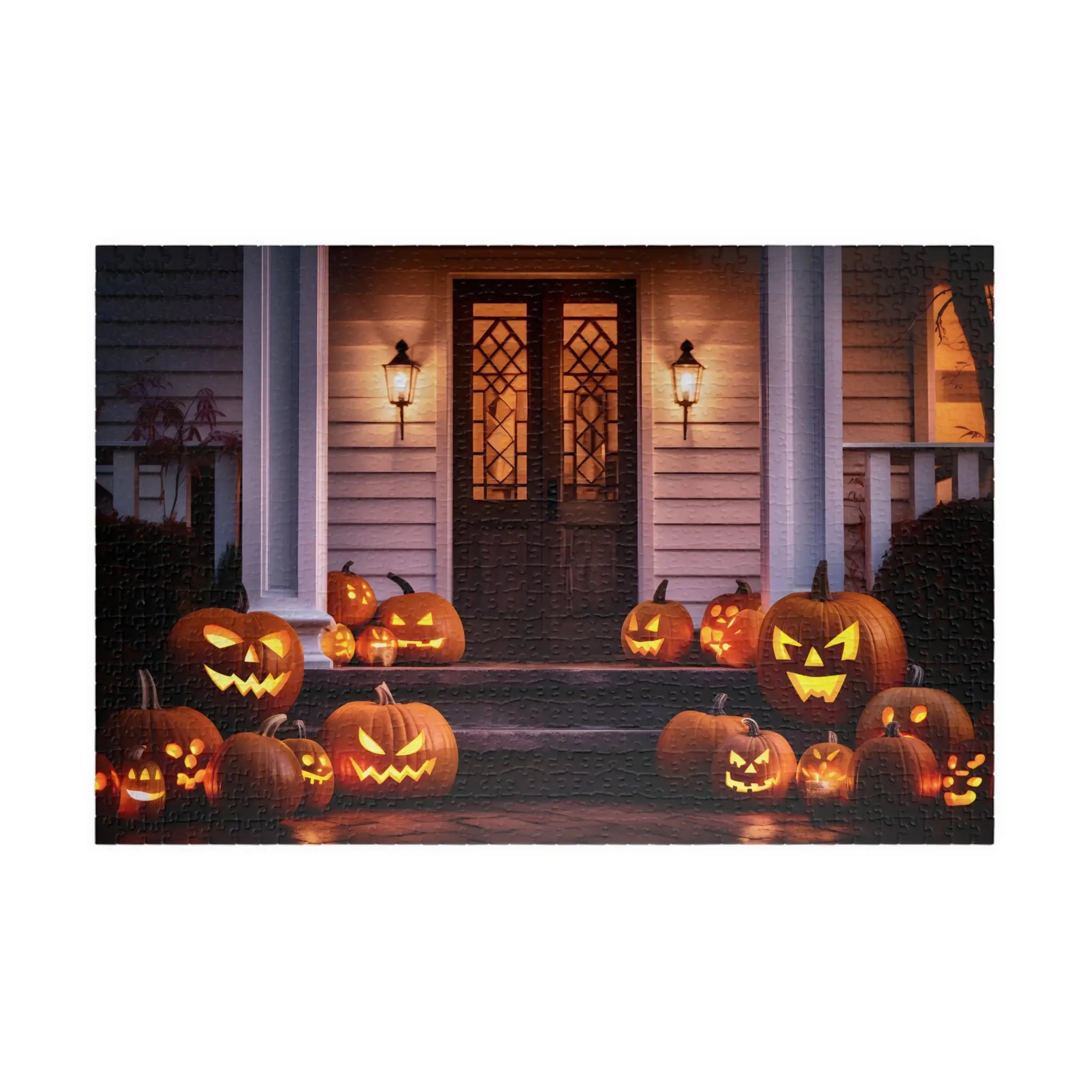 Jigsaw Puzzle: Haunting Pumpkins - Jigsaw Puzzle Studios - Main