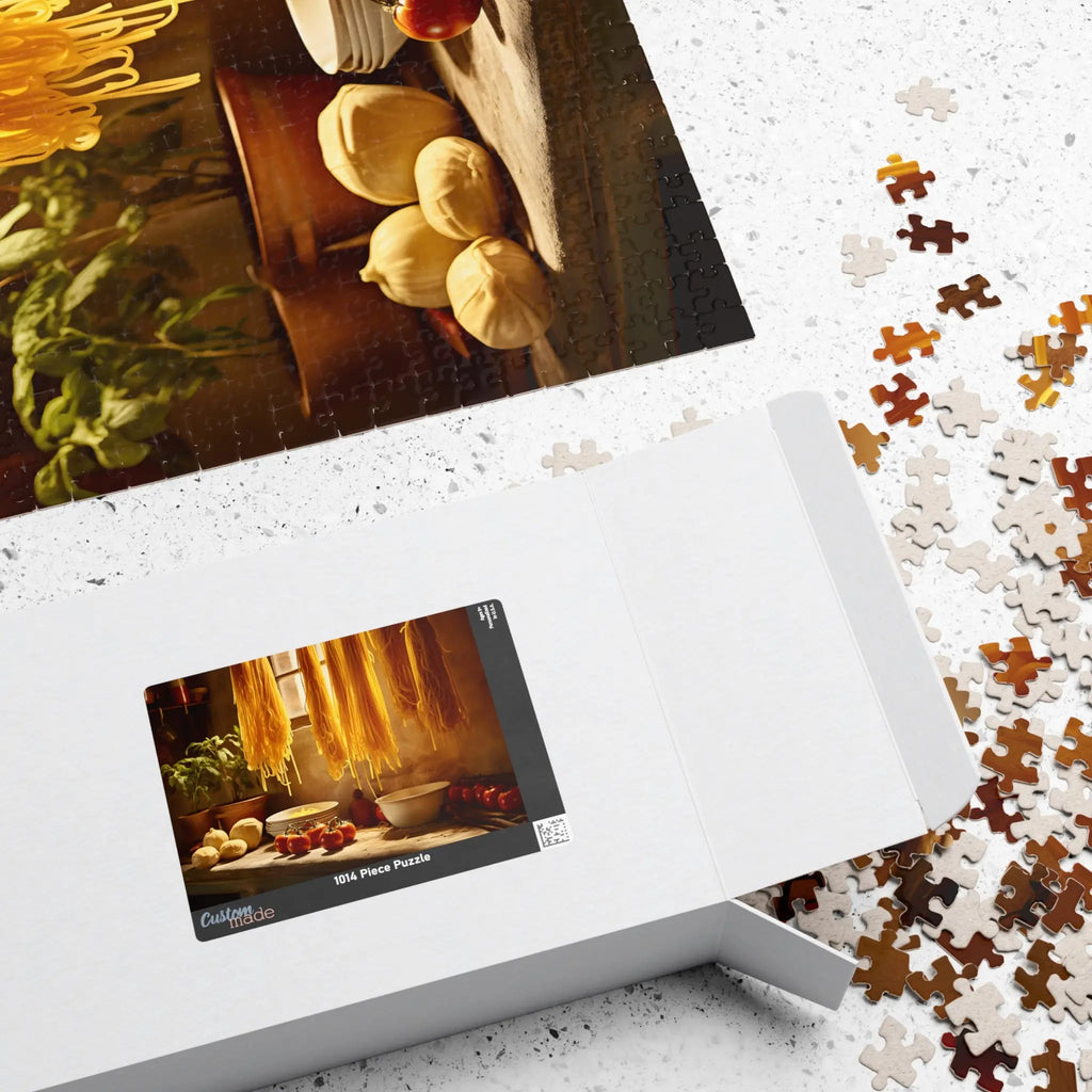 Jigsaw Puzzle: Italian Pasta - Jigsaw Puzzle Studios - Box