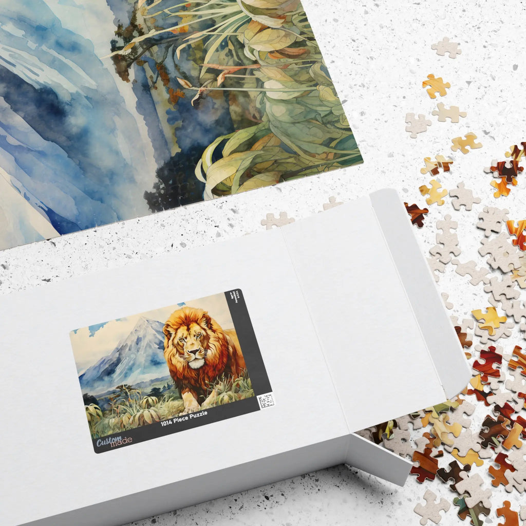 Jigsaw Puzzle: Lion to Impress - Jigsaw Puzzle Studios - Box