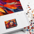 Jigsaw Puzzle: Masked for Mardi Gras - Jigsaw Puzzle Studios - Box
