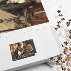 Customizable Jigsaw Puzzle: Dog Drummer - Jigsaw Puzzle Studios - Box