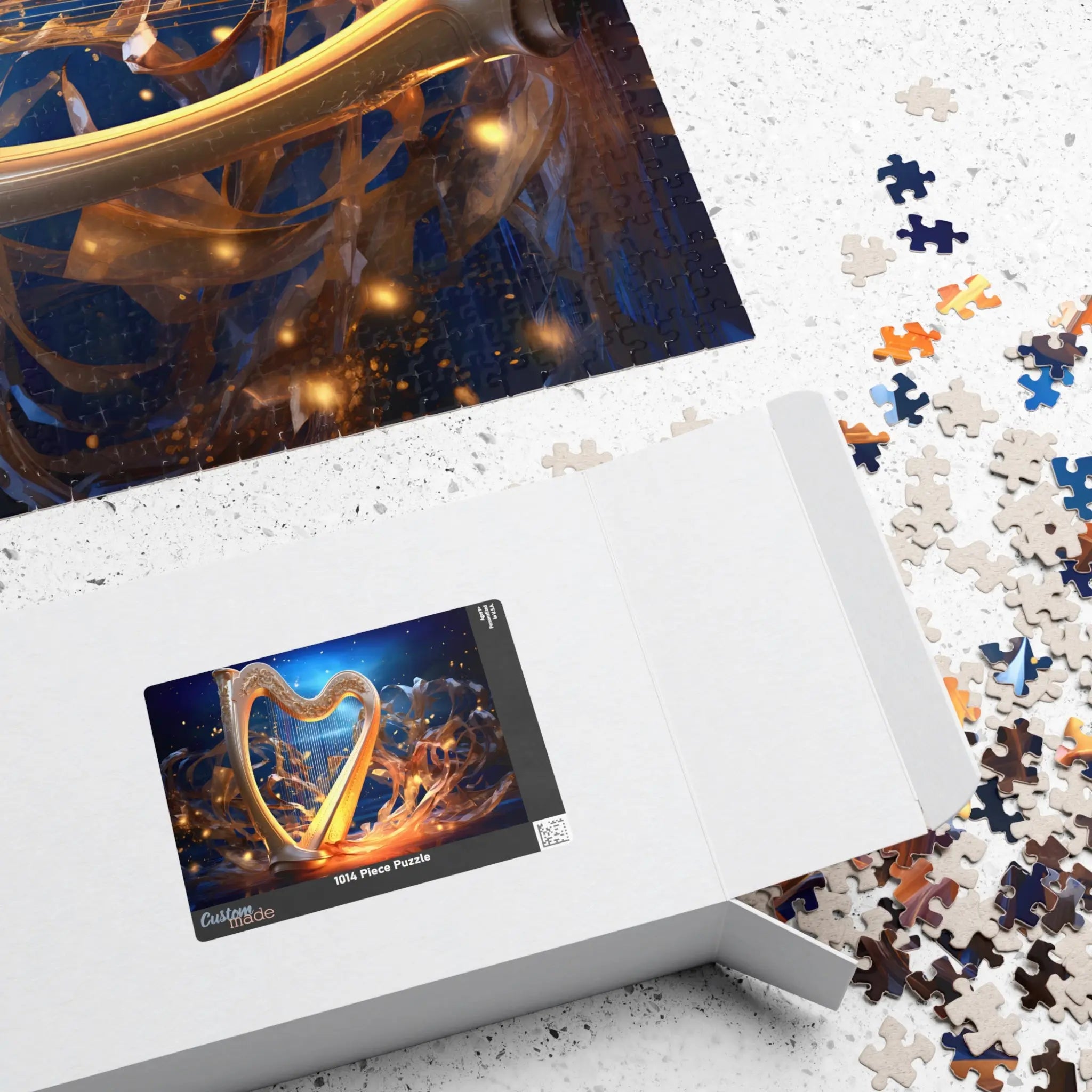 Jigsaw Puzzle: Harps View of Music - Jigsaw Puzzle Studios - Box