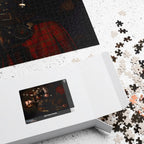 Customizable Jigsaw Puzzle: Scottish Bagpipe Player - Jigsaw Puzzle Studios - Box