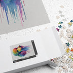 Customizable Jigsaw Puzzle: Whimsical Watercolor Poodle - Jigsaw Puzzle Studios - Box