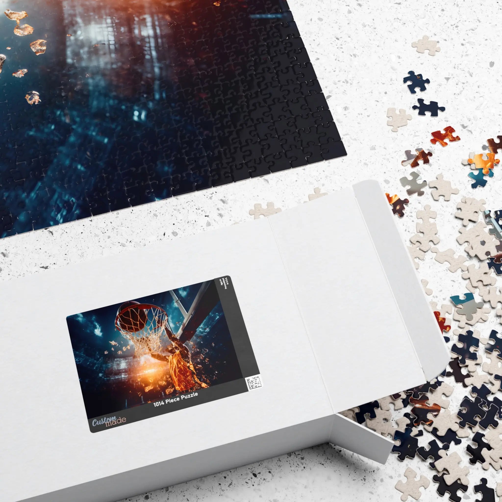 Jigsaw Puzzle: Basketball Explosion - Jigsaw Puzzle Studios - Box