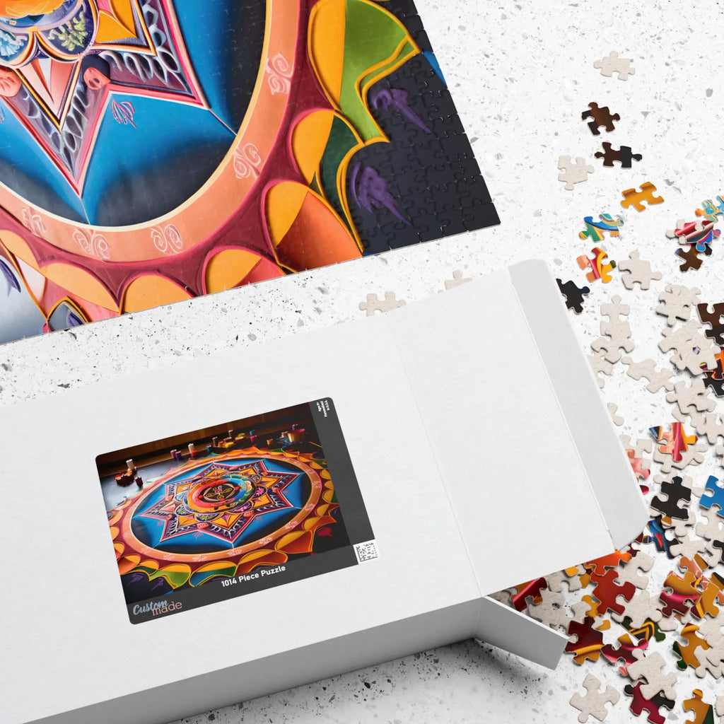 Jigsaw Puzzle: Mandala Art - Jigsaw Puzzle Studios - Box