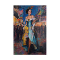 Customizable Jigsaw Puzzle: Vintage Mardi Gras Carnival Lady - Jigsaw Puzzle Studios - Main