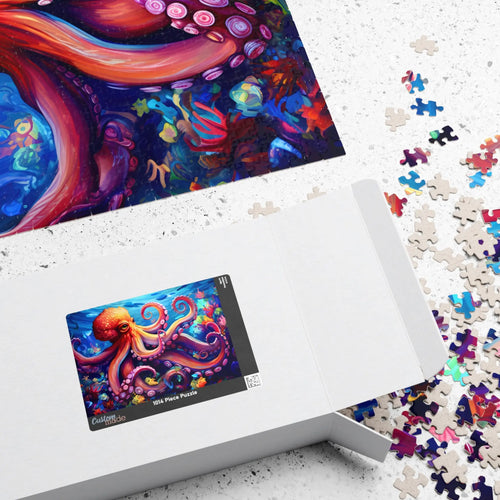 Jigsaw Puzzle: Bold Octopus - Jigsaw Puzzle Studios - Box