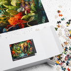 Jigsaw Puzzle: Jungle Elephant - Jigsaw Puzzle Studios - Box