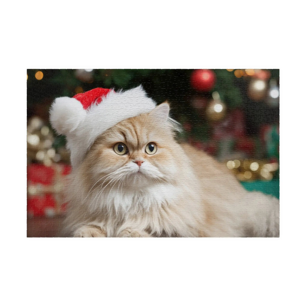 Customizable Jigsaw Puzzle: Kitty Christmas - Jigsaw Puzzle Studios - Main