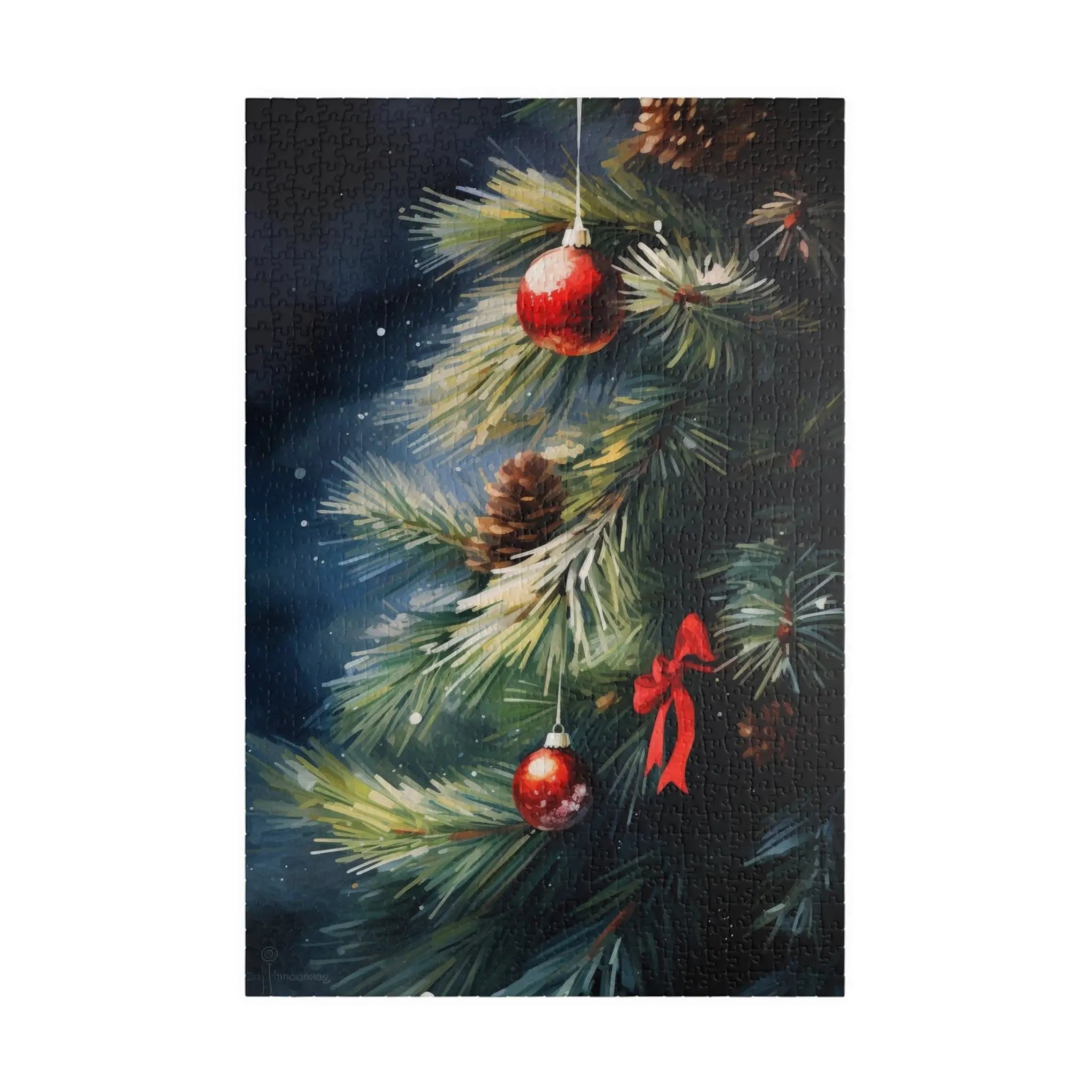Jigsaw Puzzle: Christmas Pine Tree - Jigsaw Puzzle Studios - Main