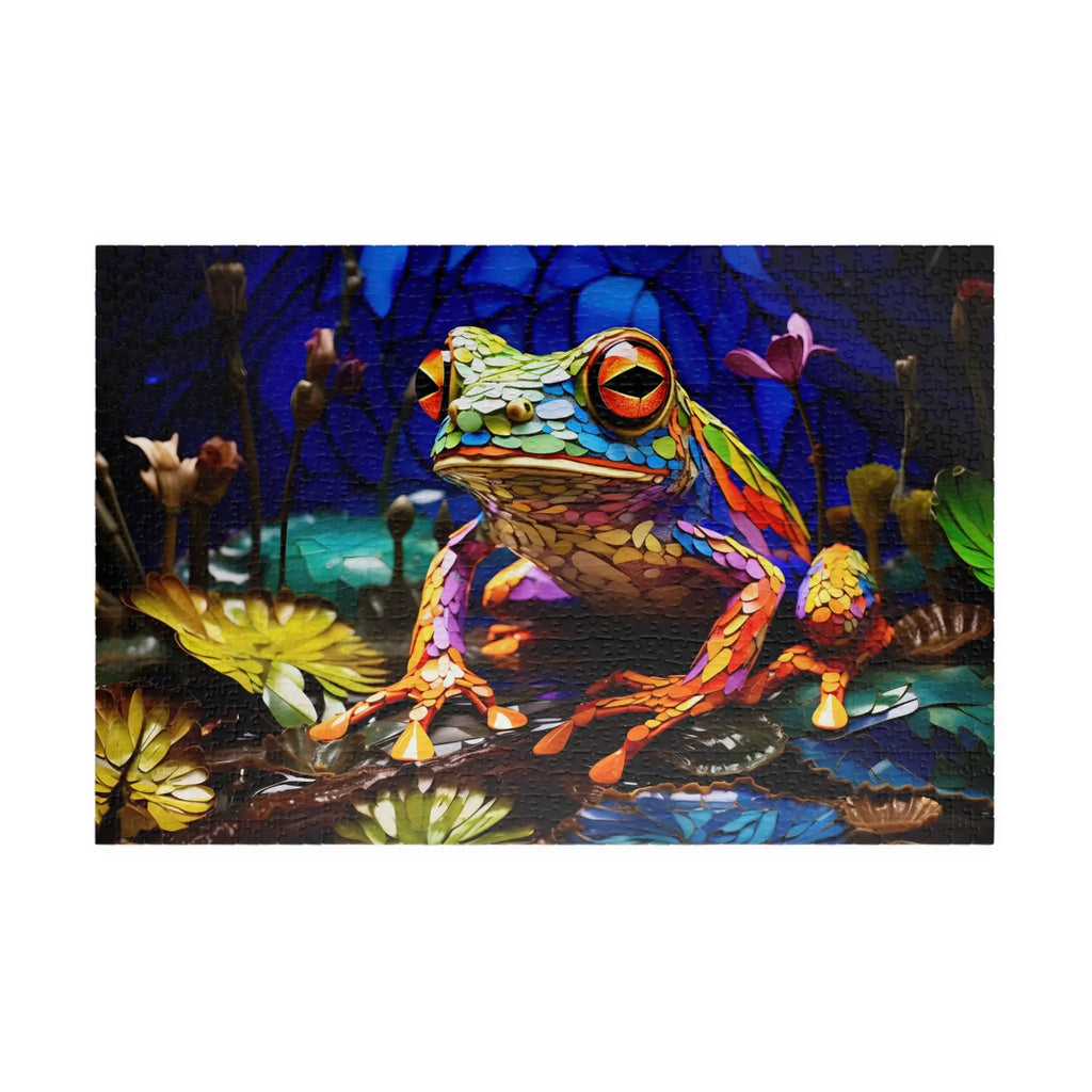Jigsaw Puzzle: Mosaic Frog - Jigsaw Puzzle Studios - Main