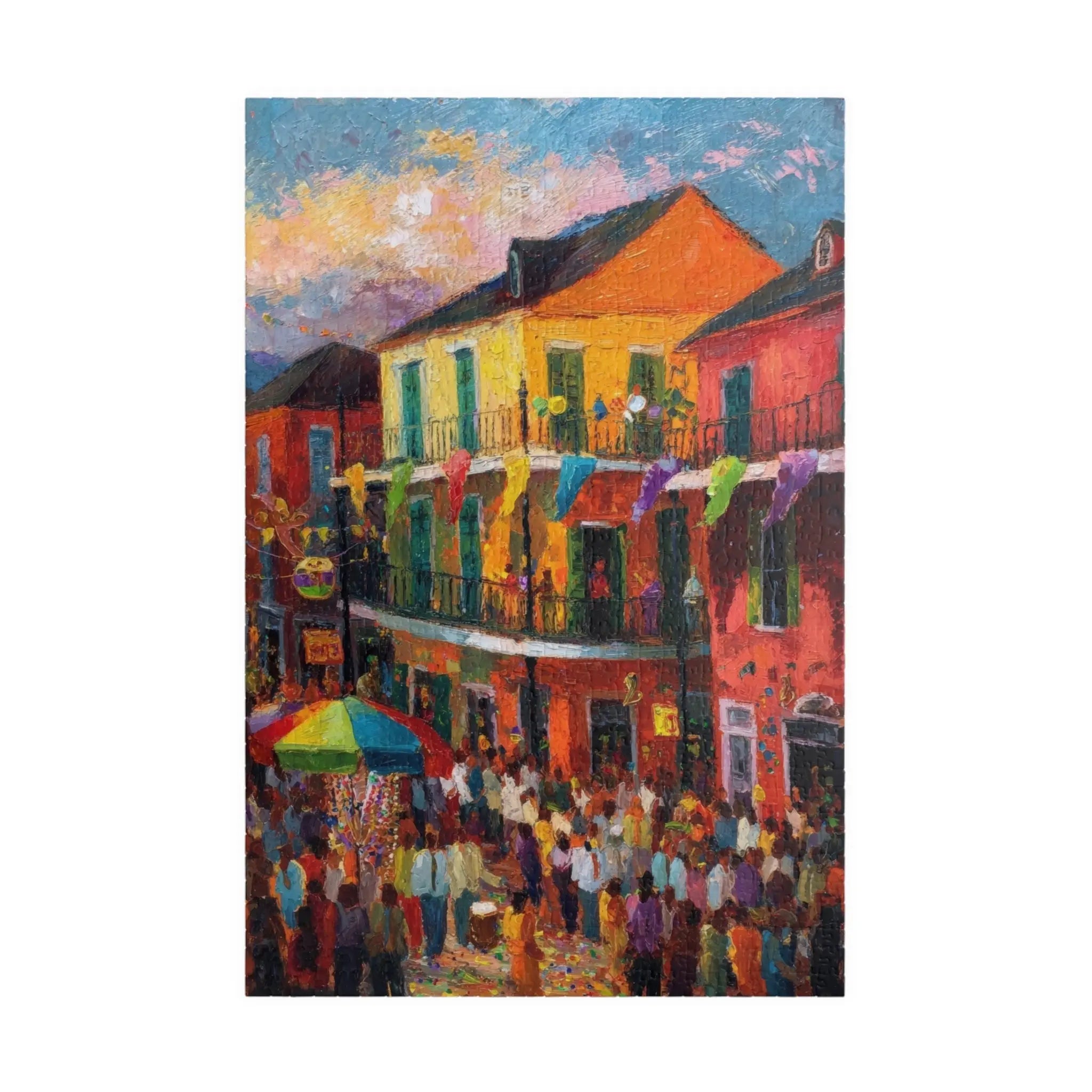 Jigsaw Puzzle: Mardi Gras Celebration - Jigsaw Puzzle Studios - Main