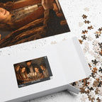 Jigsaw Puzzle: Hanukkah Menorah Puzzle - Jigsaw Puzzle Studios - Box