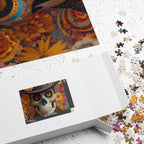 Jigsaw Puzzle: Day of the Dead Sugar Skull - Jigsaw Puzzle Studios - Box