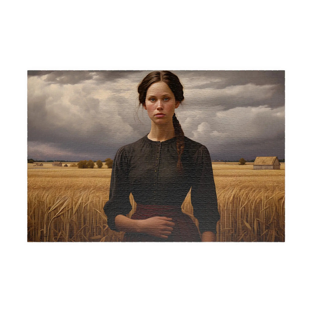 Customizable Jigsaw Puzzle: Woman in Kansas in 1861 - Jigsaw Puzzle Studios - Main